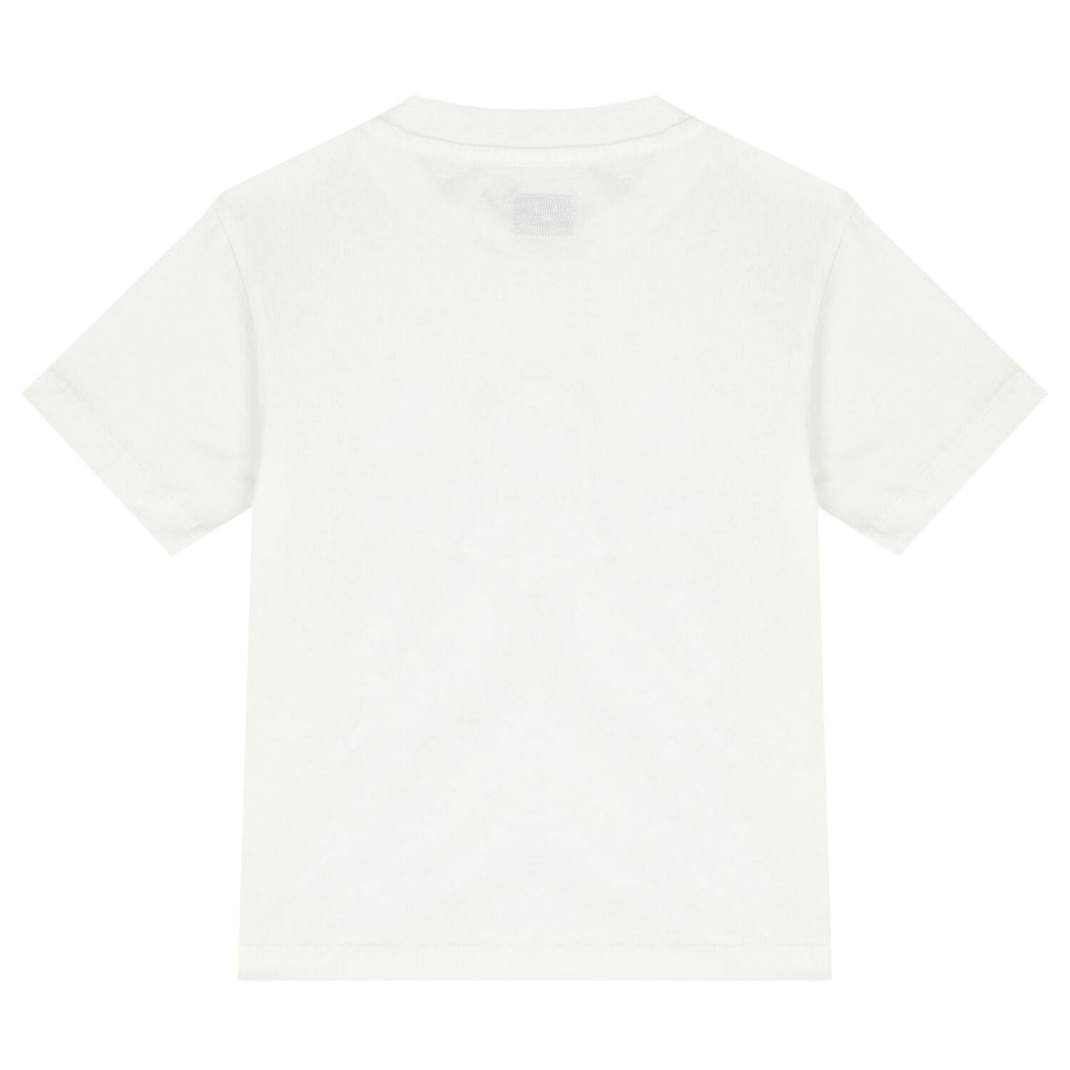 Boys White Logo T-Shirt, 1, hi-res