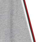 Baby Grey Web Striped Joggers, 1, hi-res