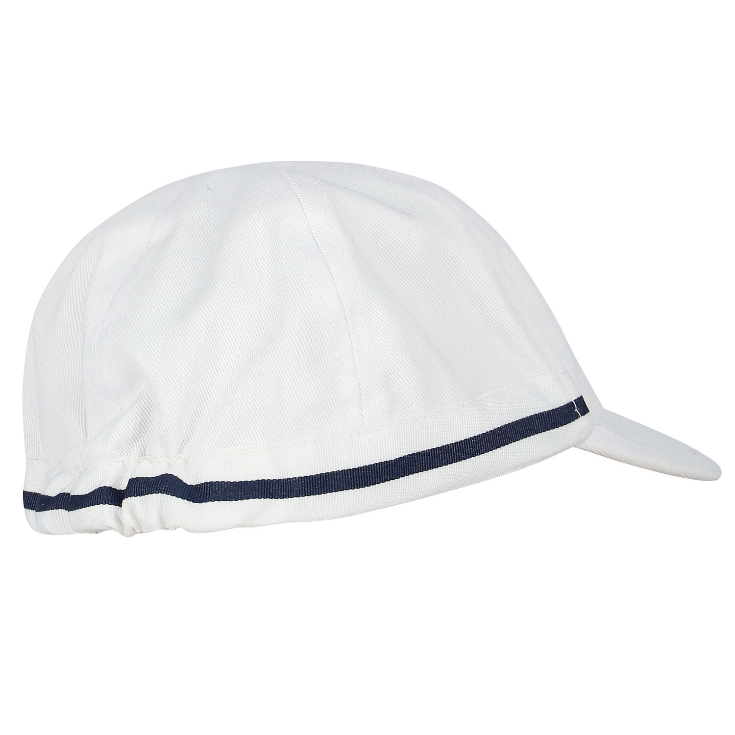Baby Boys White Logo Cap, 1, hi-res