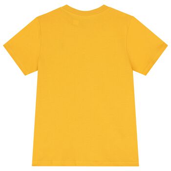 Boys Yellow Logo T-Shirt