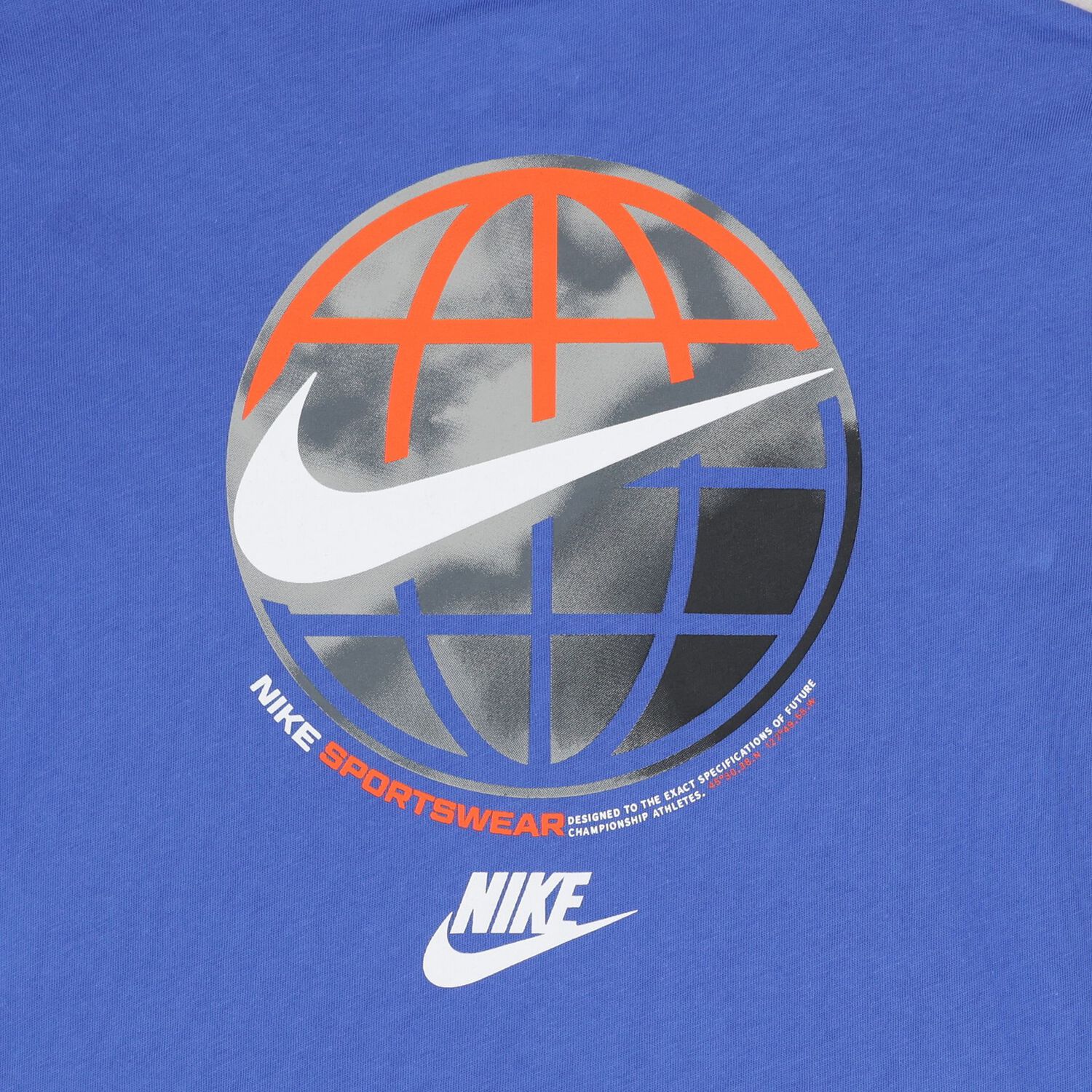 Boys Blue Logo T-Shirt, 1, hi-res