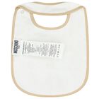 Beige Teddy Bear Logo Babygrow Gift Set, 2, hi-res