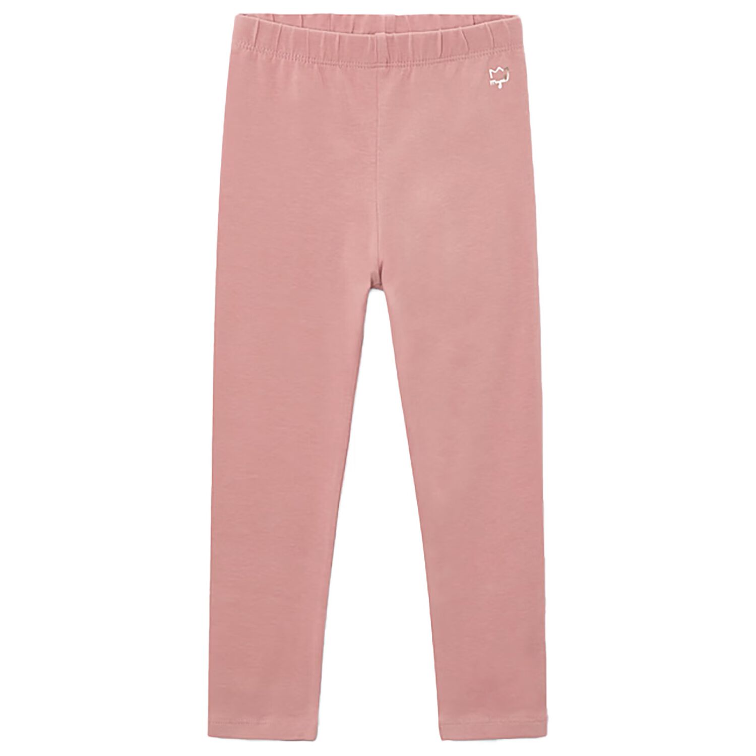 Girls Pink Logo Leggings, 1, hi-res