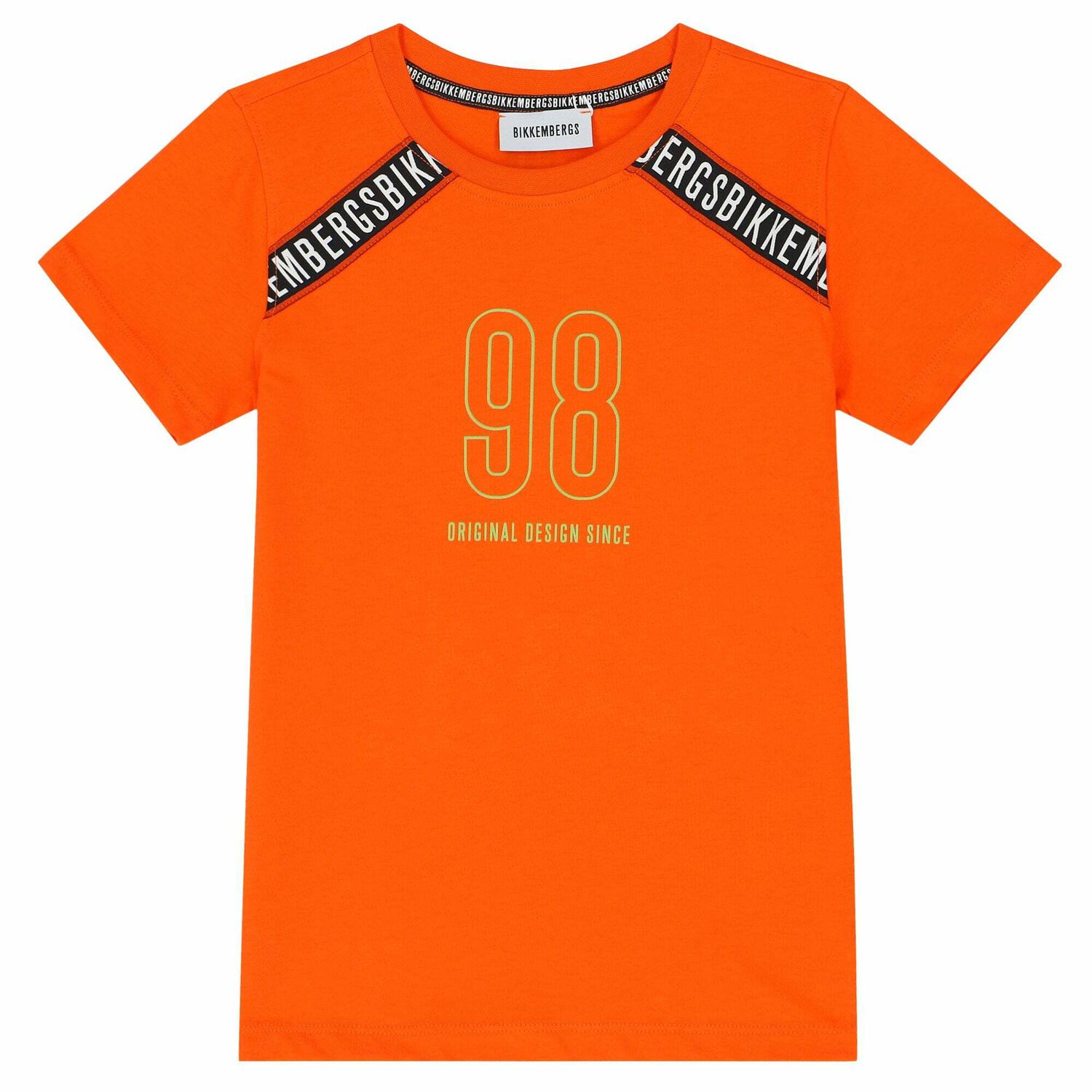 Boys Orange Logo T-Shirt, 1, hi-res image number null