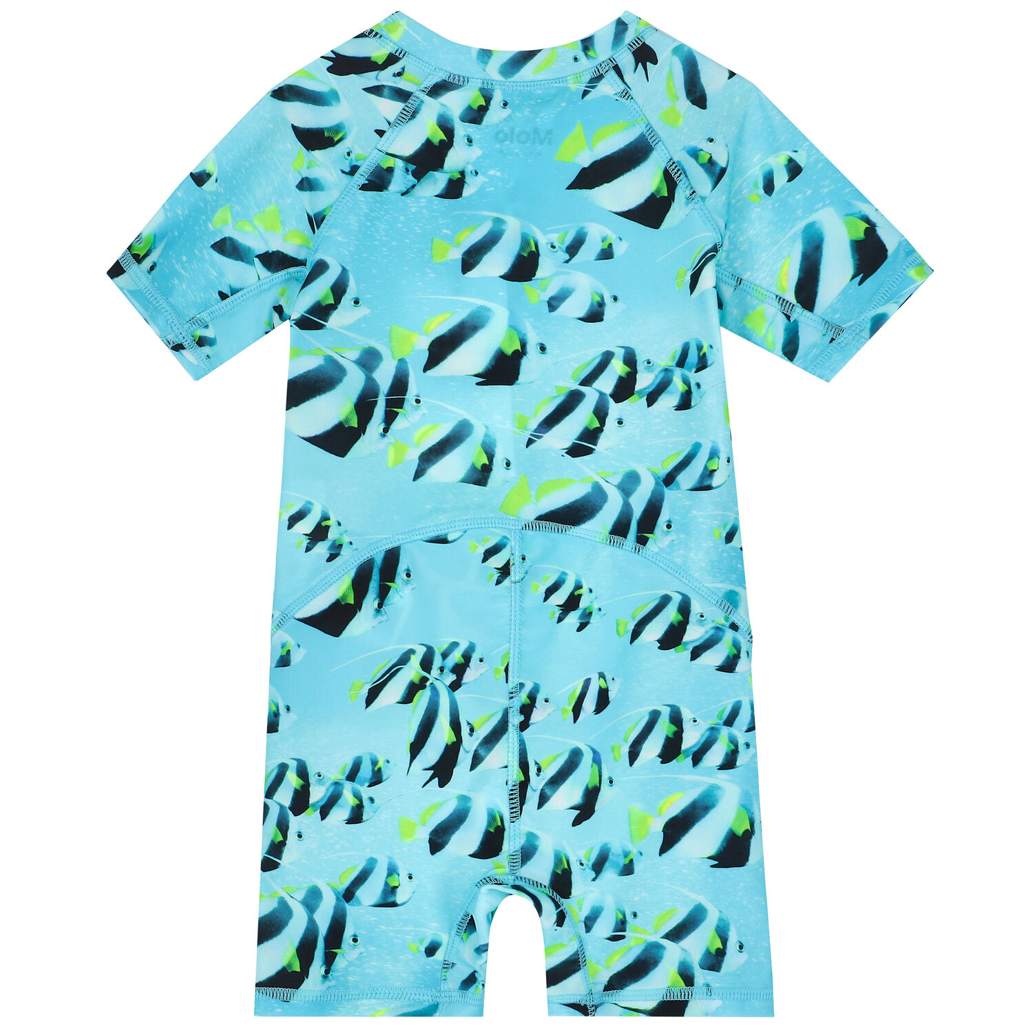 Younger Boys Blue Fish Protective Suit, 1, hi-res