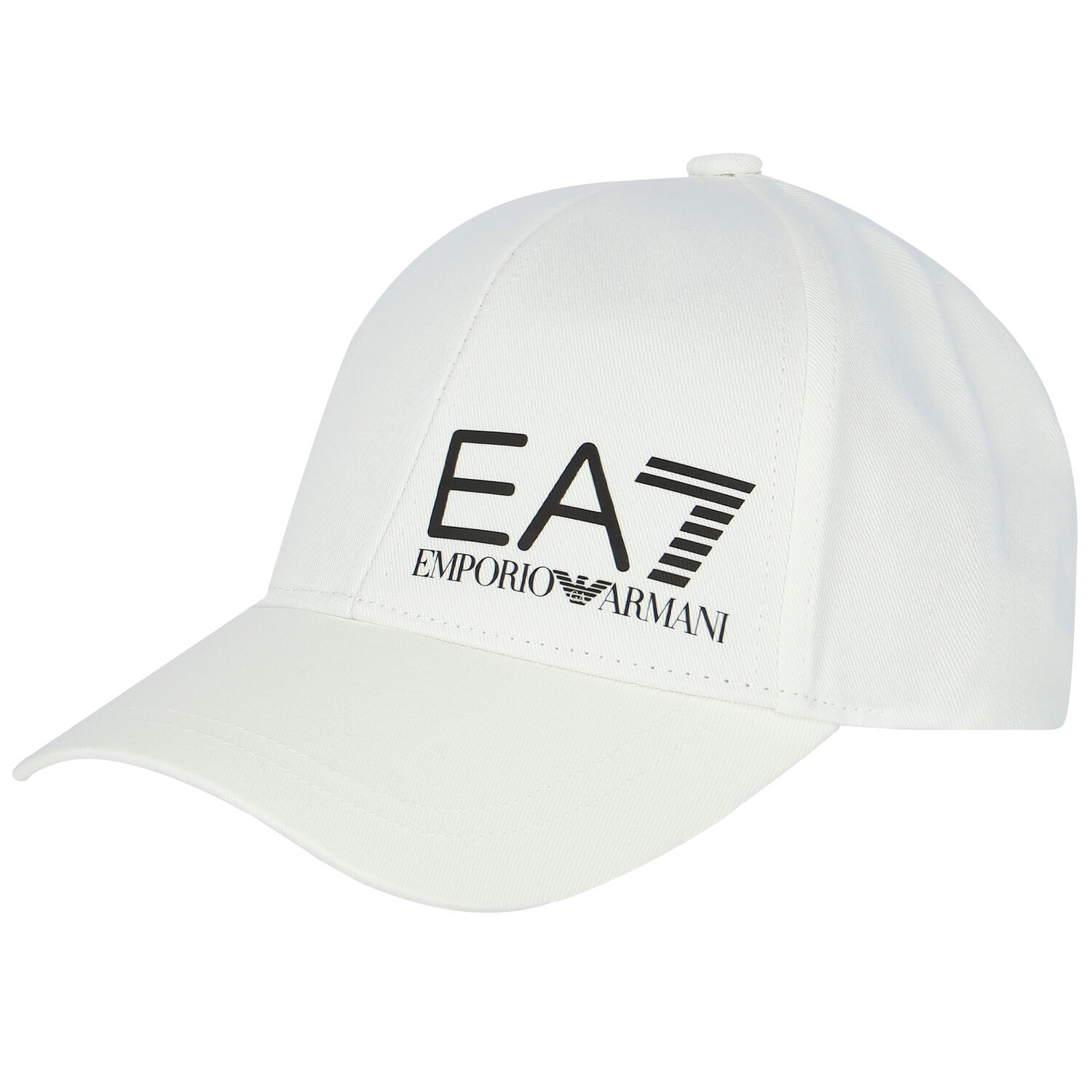 Boys White Logo Cap, 3, hi-res