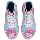 Girls Multi-Colored Unicorn Trainers, 1, hi-res
