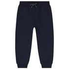 Younger Boys Blue 3 Piece Tracksuit Set, 2, hi-res