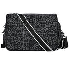 Black Logo Baby Changing Bag, 1, hi-res