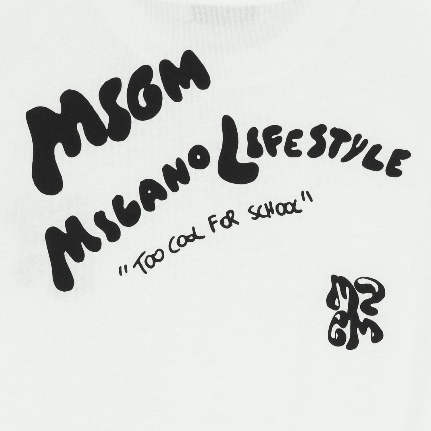 Boys White Logo T-Shirt, 1, hi-res