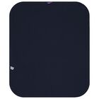 Baby Boys White & Navy Blue Logo Blanket, 1, hi-res