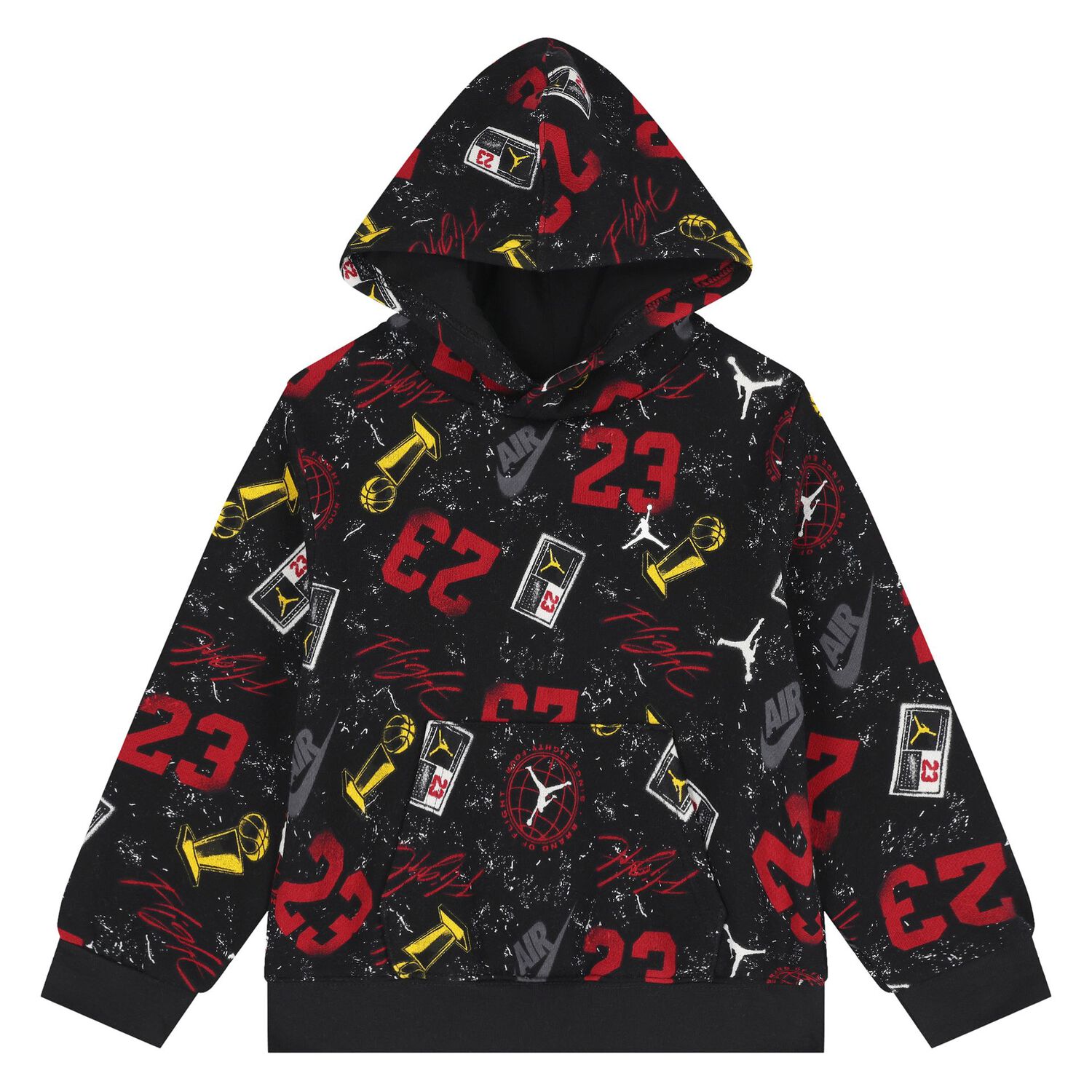 Younger Boys Black Jordan Tracksuit, 1, hi-res
