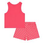 Girls Pink Minnie Mouse Shorts Set, 1, hi-res