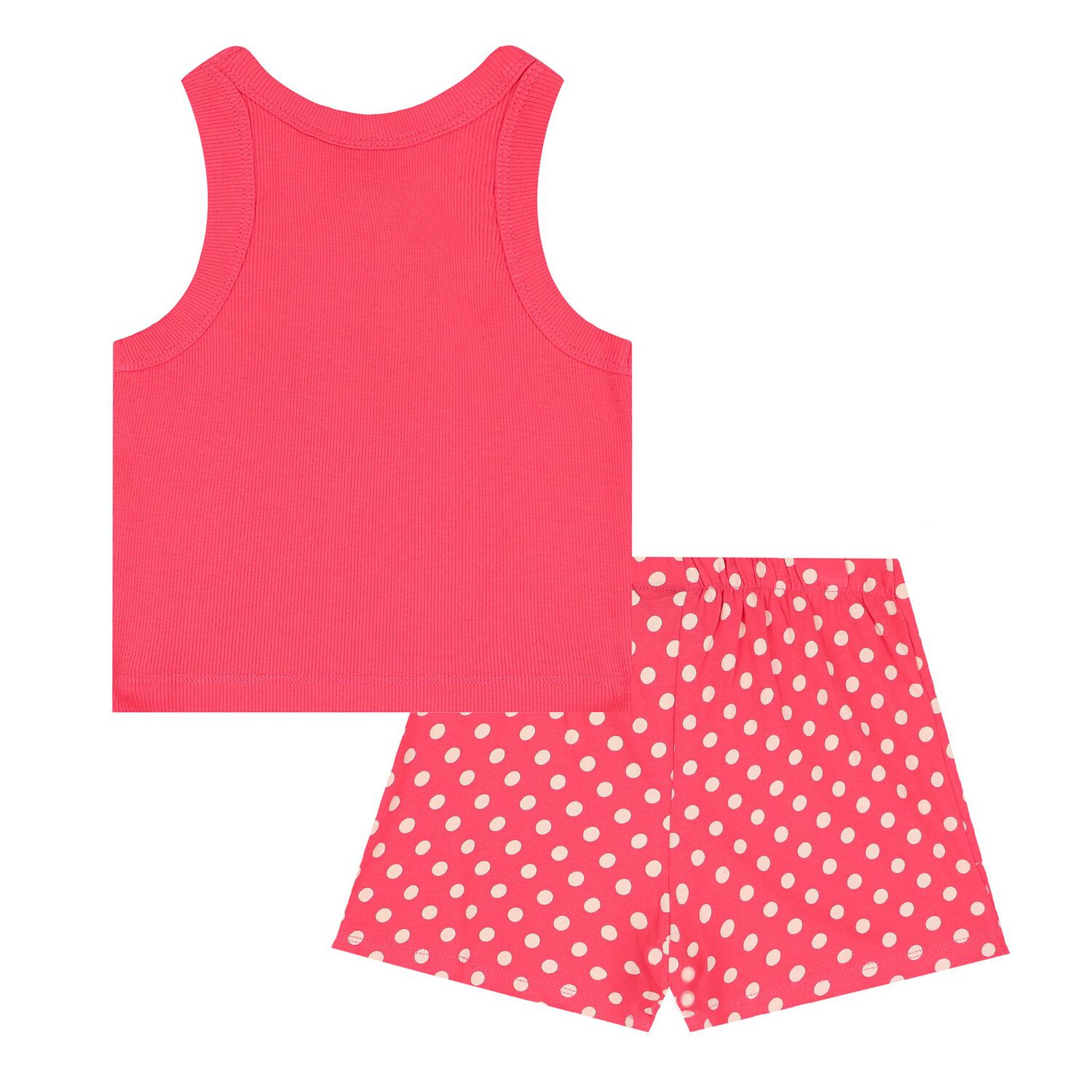 Girls Pink Minnie Mouse Shorts Set, 1, hi-res image number null