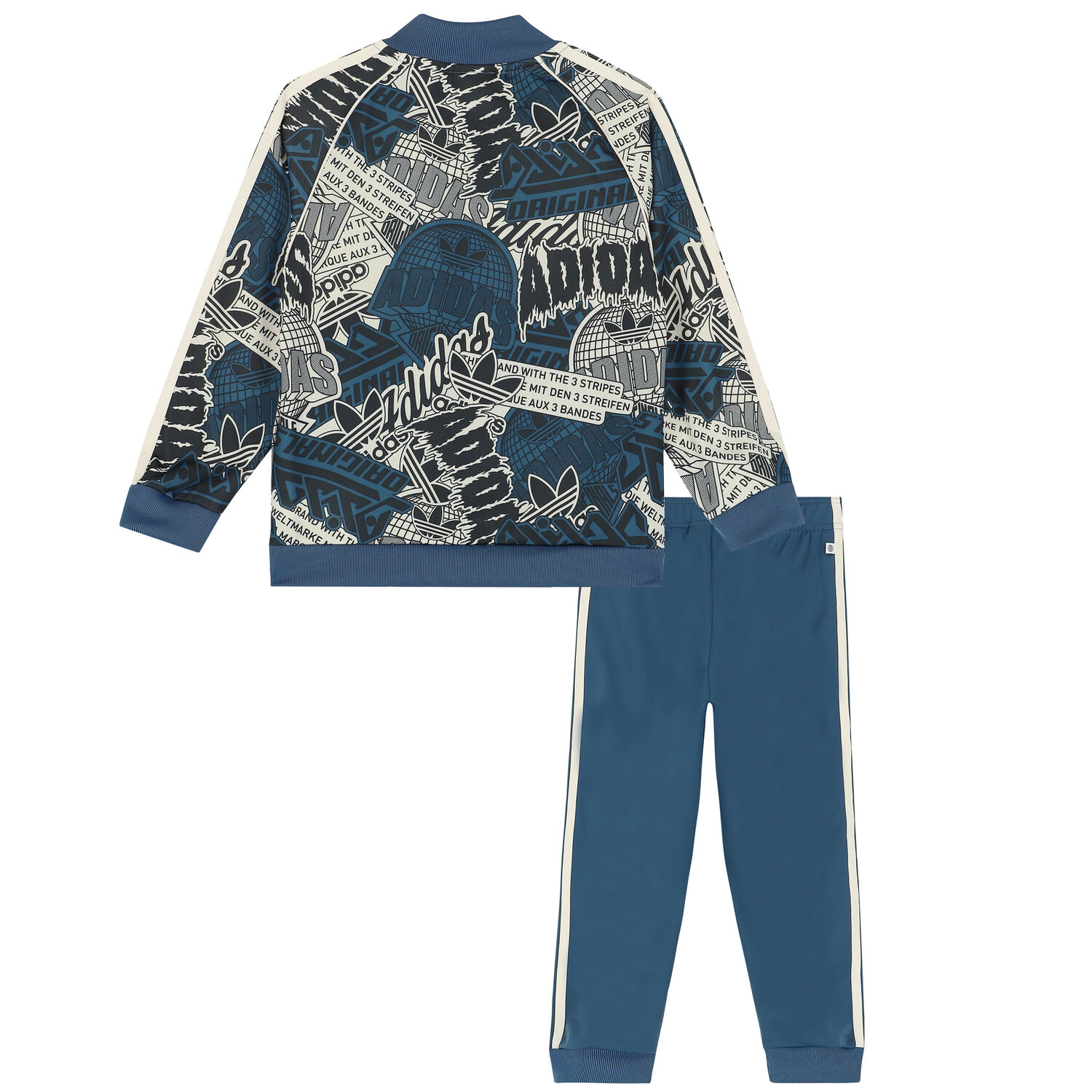 Blue Graphic Logo Tracksuit, 1, hi-res