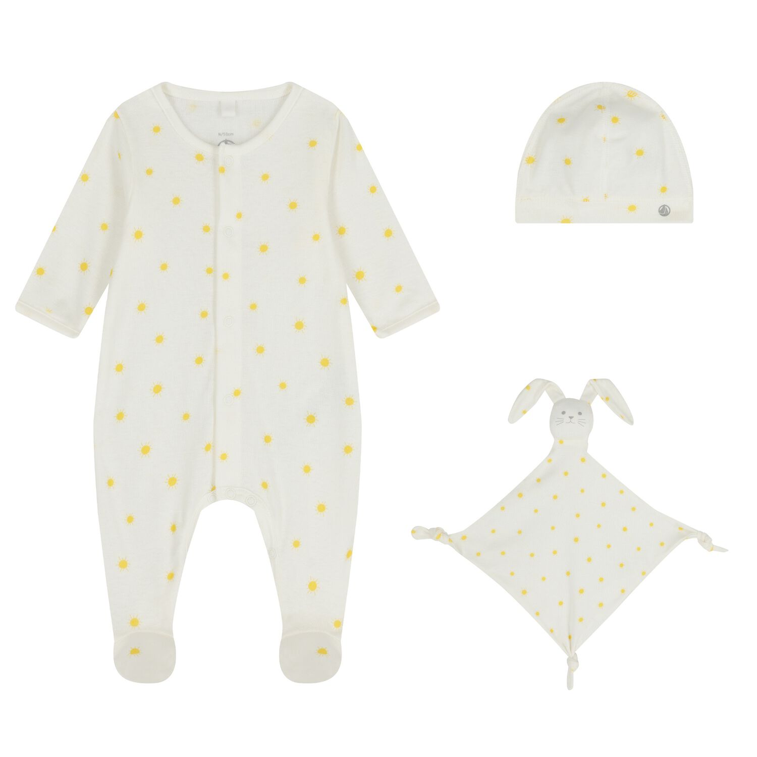 Ivory Sun Babygrow Gift Set, 1, hi-res