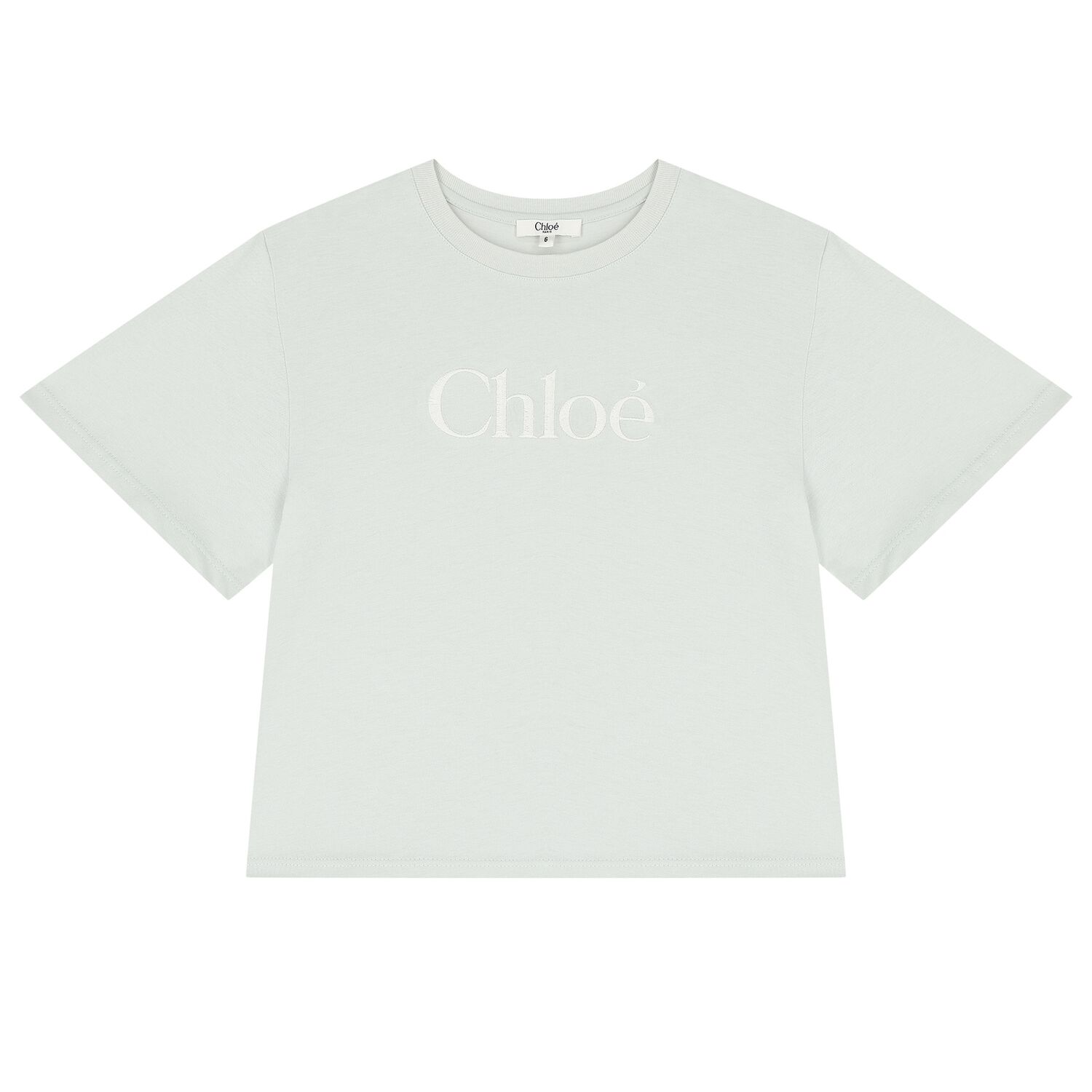 Girls Grey Logo T-Shirt, 2, hi-res