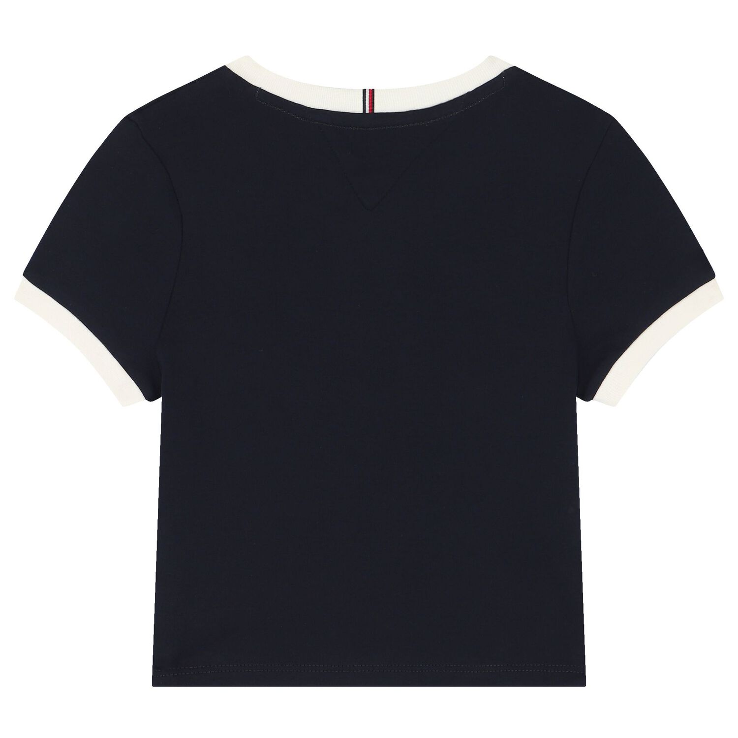 Girls Navy Blue Logo T-Shirt, 1, hi-res
