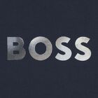 Boys Navy Blue Logo T-Shirt, 2, hi-res