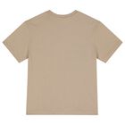 Beige Logo T-Shirt, 6, hi-res
