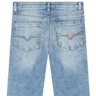 Boys Blue Denim Jeans, 1, hi-res