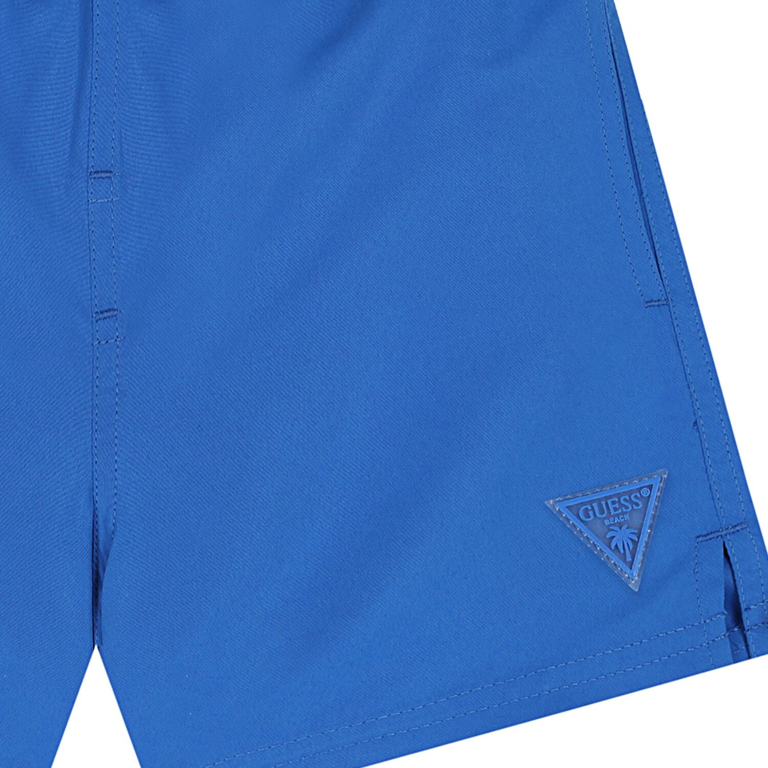 Boys Blue Logo Swim Shorts, 1, hi-res image number null