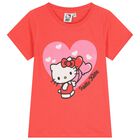 Girls Red Hello Kitty Shorts Set, 1, hi-res