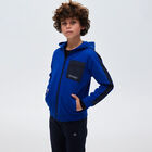 Boys Blue & Navy Blue Tracksuit, 1, hi-res