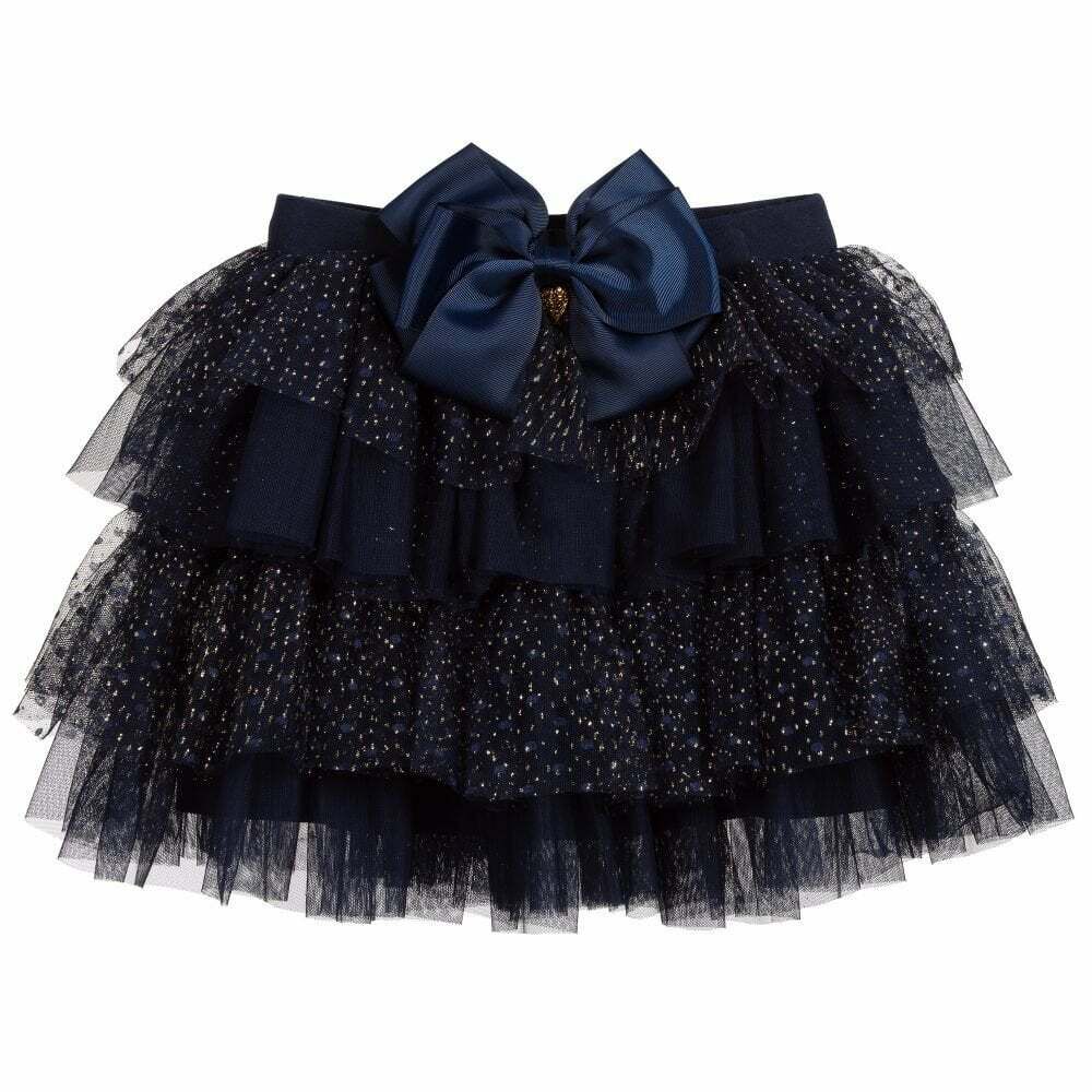 Navy blue deals tutu skirt