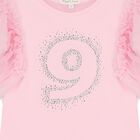 Girls Pink 9th Birthday T-Shirt, 14, hi-res
