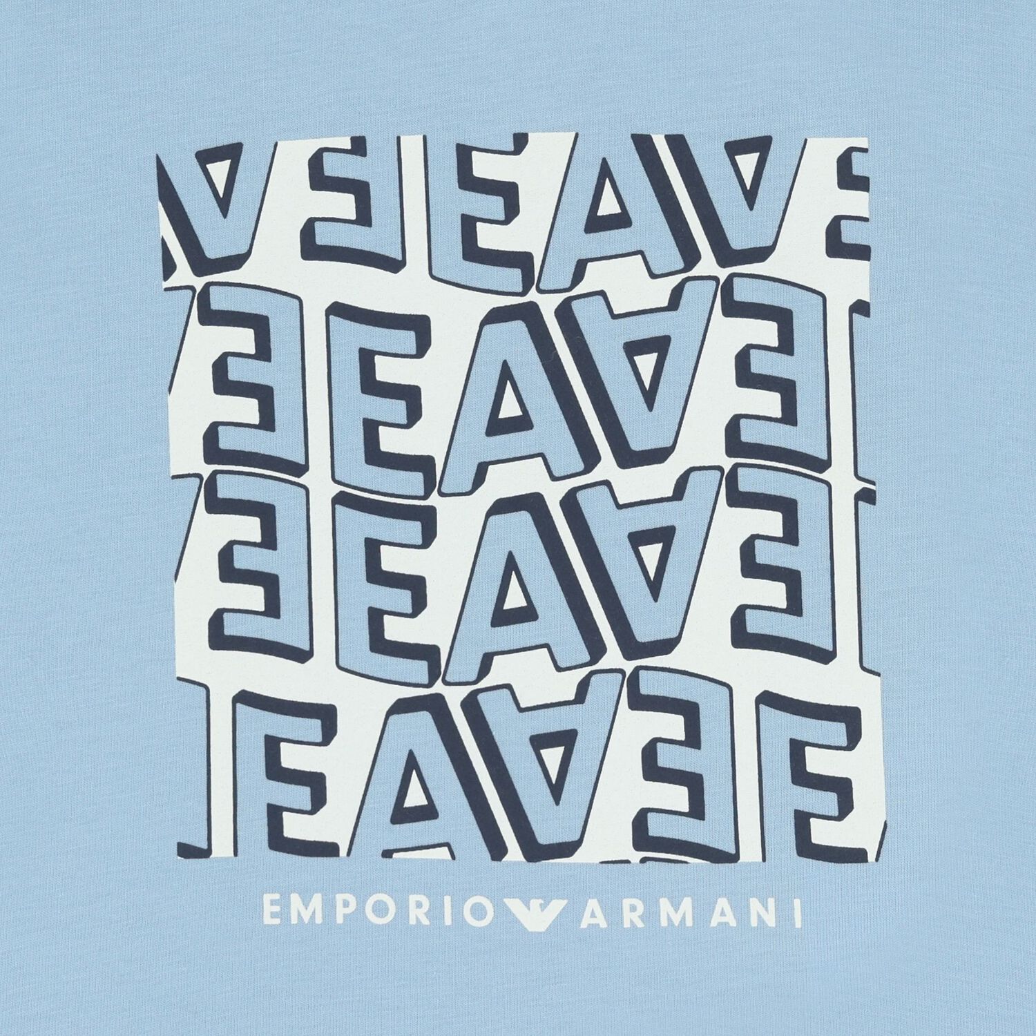 Younger Boys White & Blue T-Shirts ( 2 Pack ), 1, hi-res