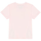 Baby Girls Pink Logo T-Shirt, 2, hi-res