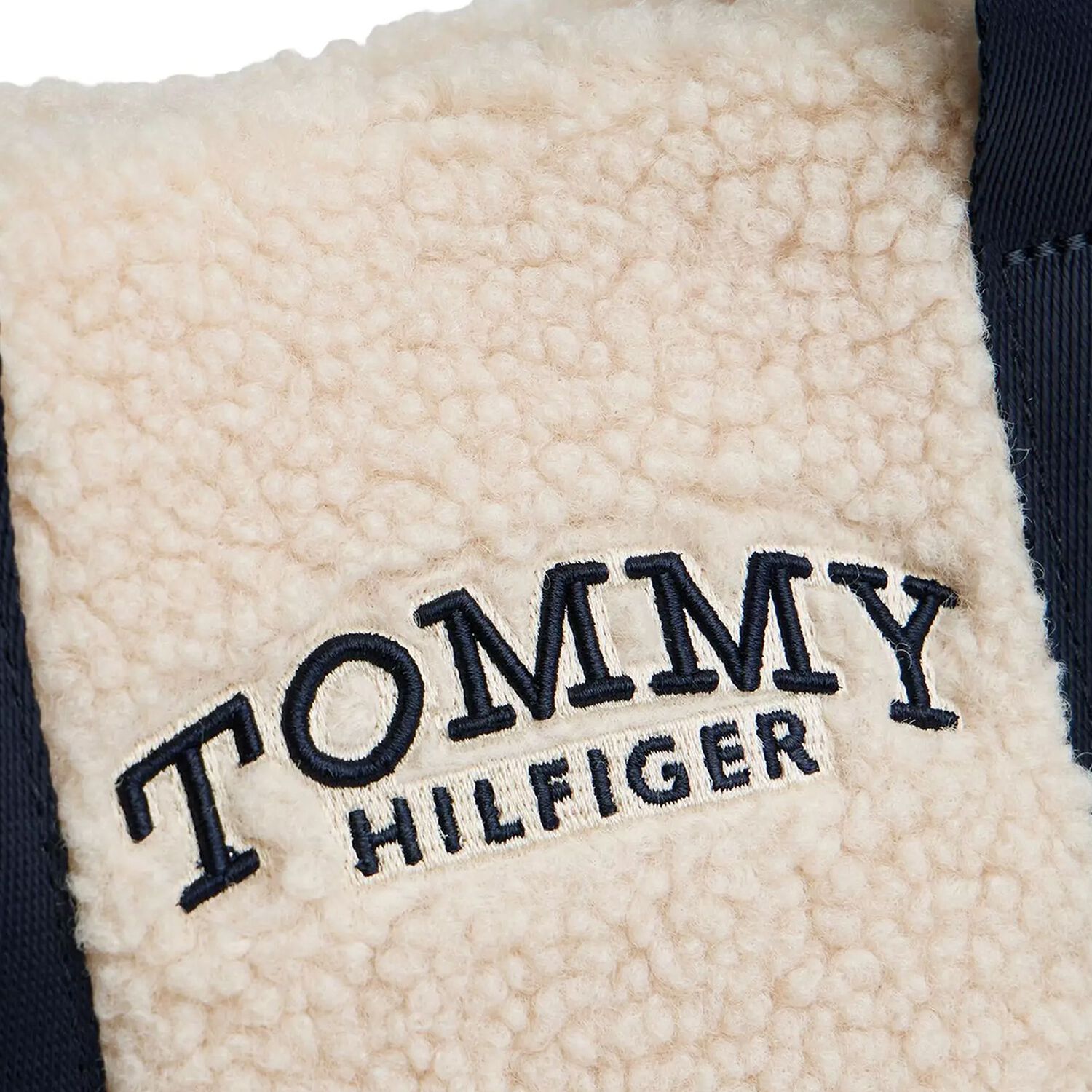 Girls Ivory Sherpa Fleece Tote Bag, 1, hi-res