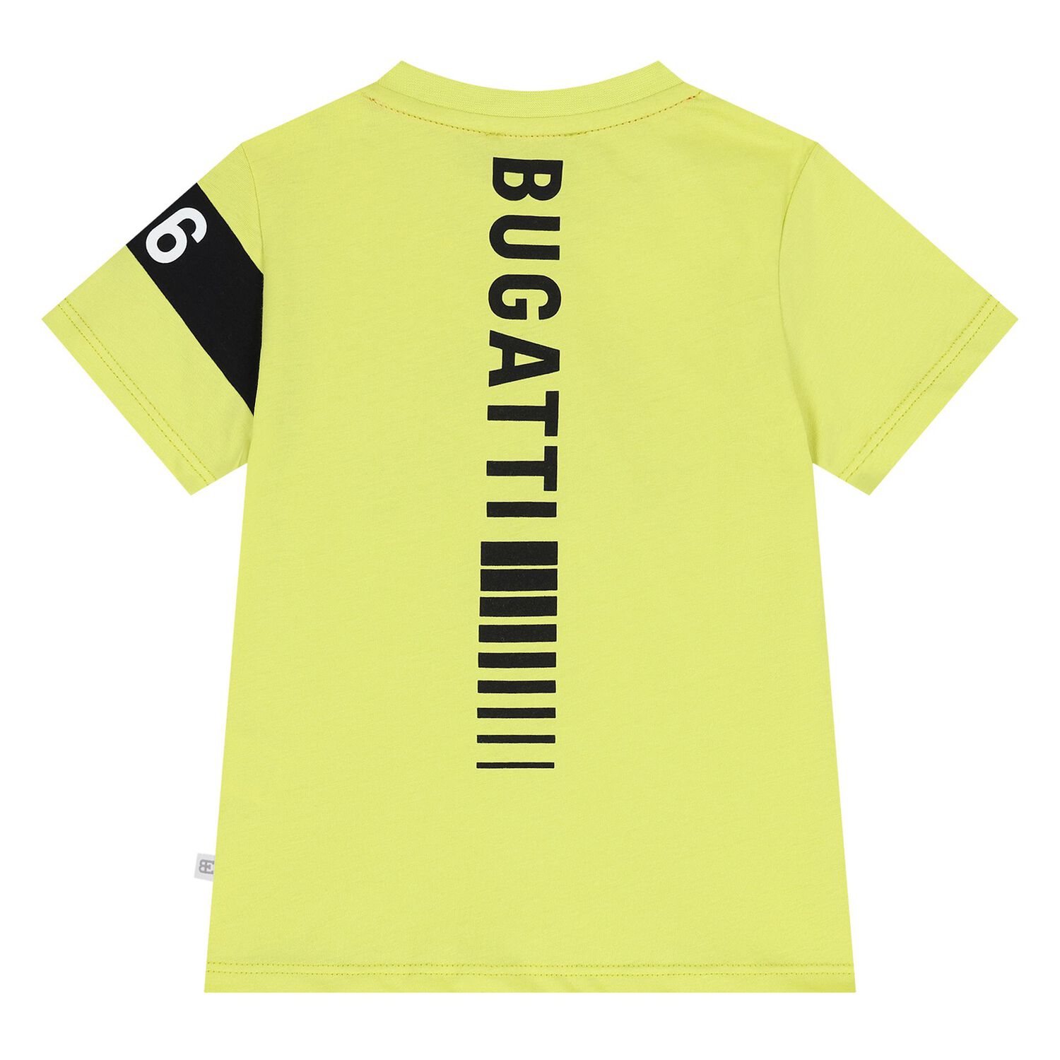 Younger Boys Yellow Logo T-Shirt, 1, hi-res