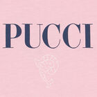 Girls Pink Logo Dress, 1, hi-res