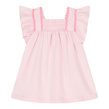 Baby Girls Pink Strawberry Dress