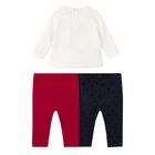 Younger Girls 3 Piece Leggings Set, 2, hi-res