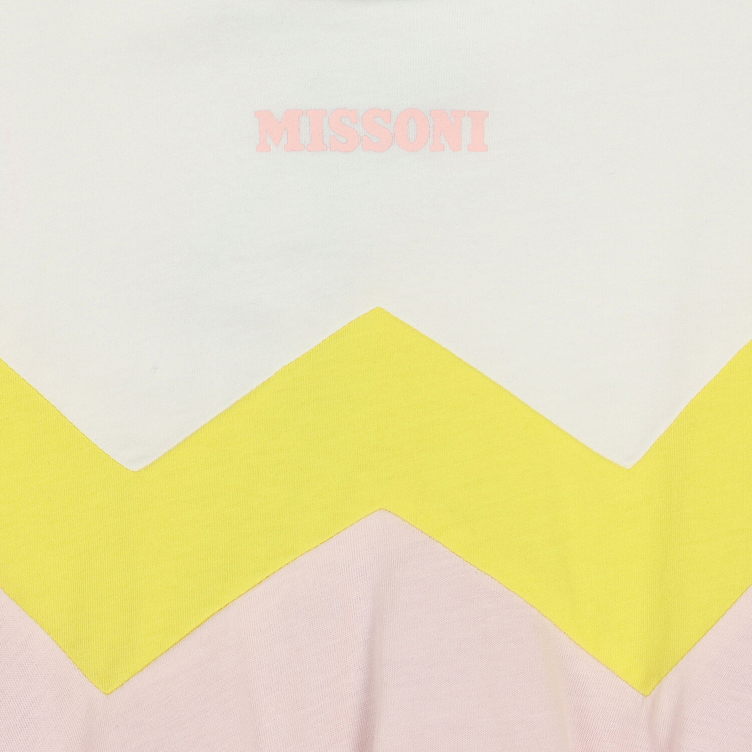 Girls Ivory & Pink Logo Dress, 1, hi-res