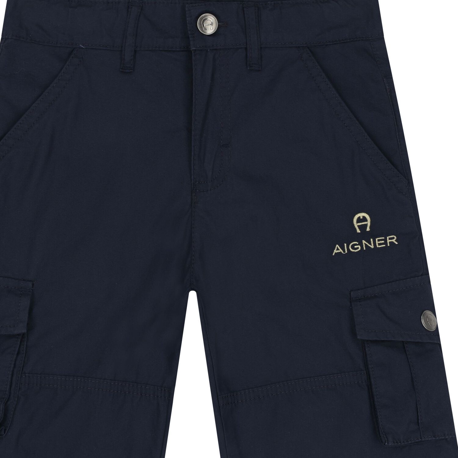 Boys Navy Blue Logo Shorts, 1, hi-res image number null