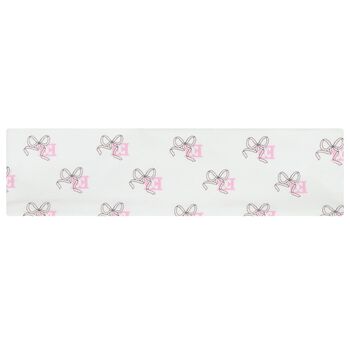 Baby Girls White Logo Headband 