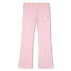 Girls Pink Logo Leggings, 1, hi-res