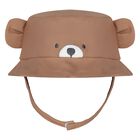 Baby Boys White, Blue & Brown Bear Swim Set, 3, hi-res