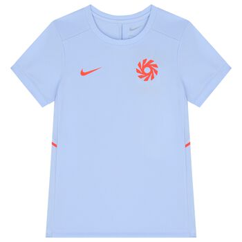 Boys Blue Haaland Logo T-Shirt