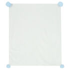 Baby Boys Blue Fur Blanket, 1, hi-res