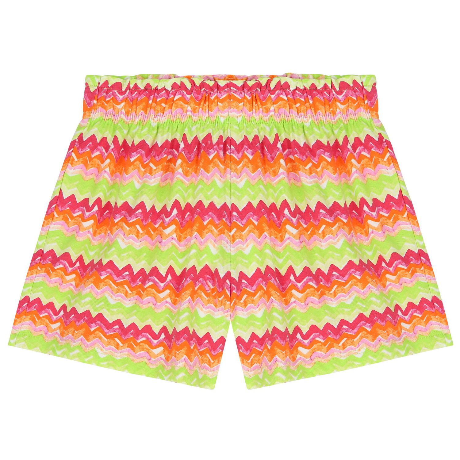 Girls Green & Pink Shorts ( 2-Pack ), 1, hi-res