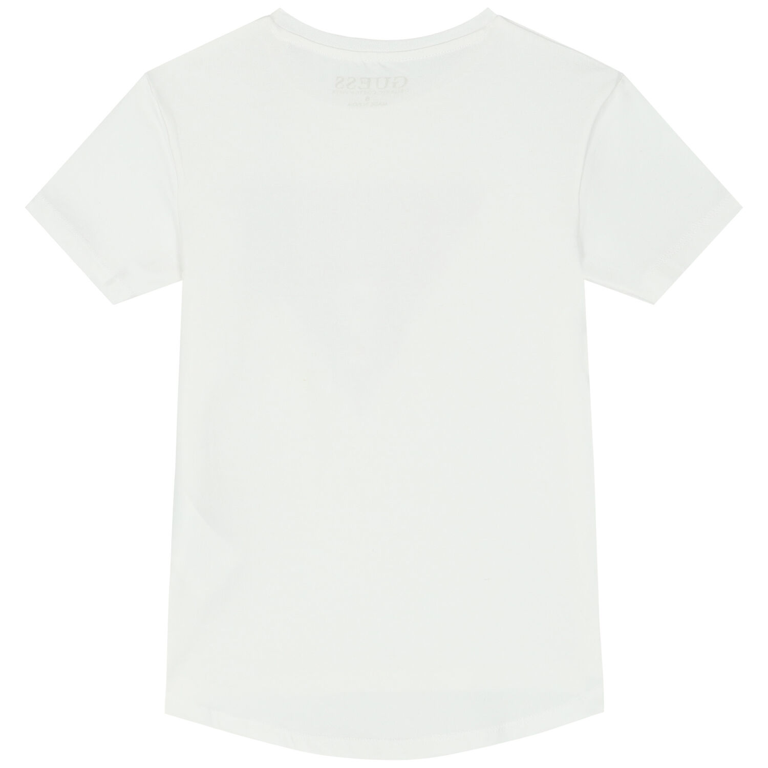 Girls White Logo T-Shirt, 2, hi-res