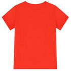 Girls Red Bunny Logo T-Shirt, 1, hi-res