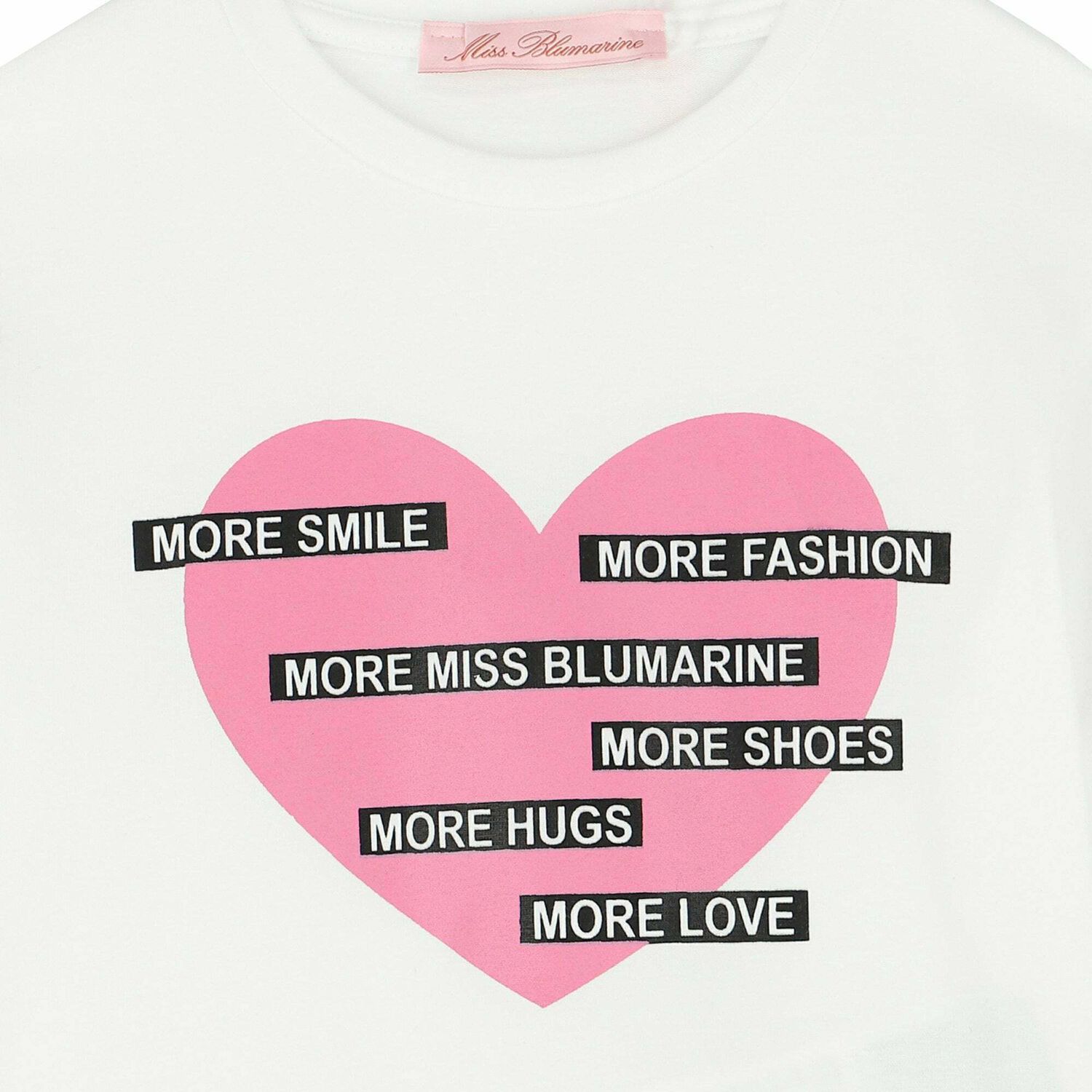 Girls White Printed Long Sleeve Top, 1, hi-res image number null