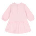 Younger Girls Pink Logo Bag Dress, 2, hi-res