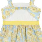 Girls Blue & Ivory Shell Dress, 1, hi-res